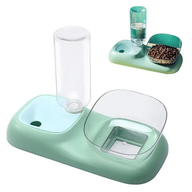 2 In1 Cat Food Feeder Pet Feeder Water Dispenser Set Cat Food Bowl Water Bowl Set Dog Dry Food Automatic Cat Feeding supplies
2 In1 Cat Food Feeder Pet Feeder Water Dispenser Set Cat Food Bowl Water Bowl Set Dog Dry Food Automatic Cat Feeding supplies