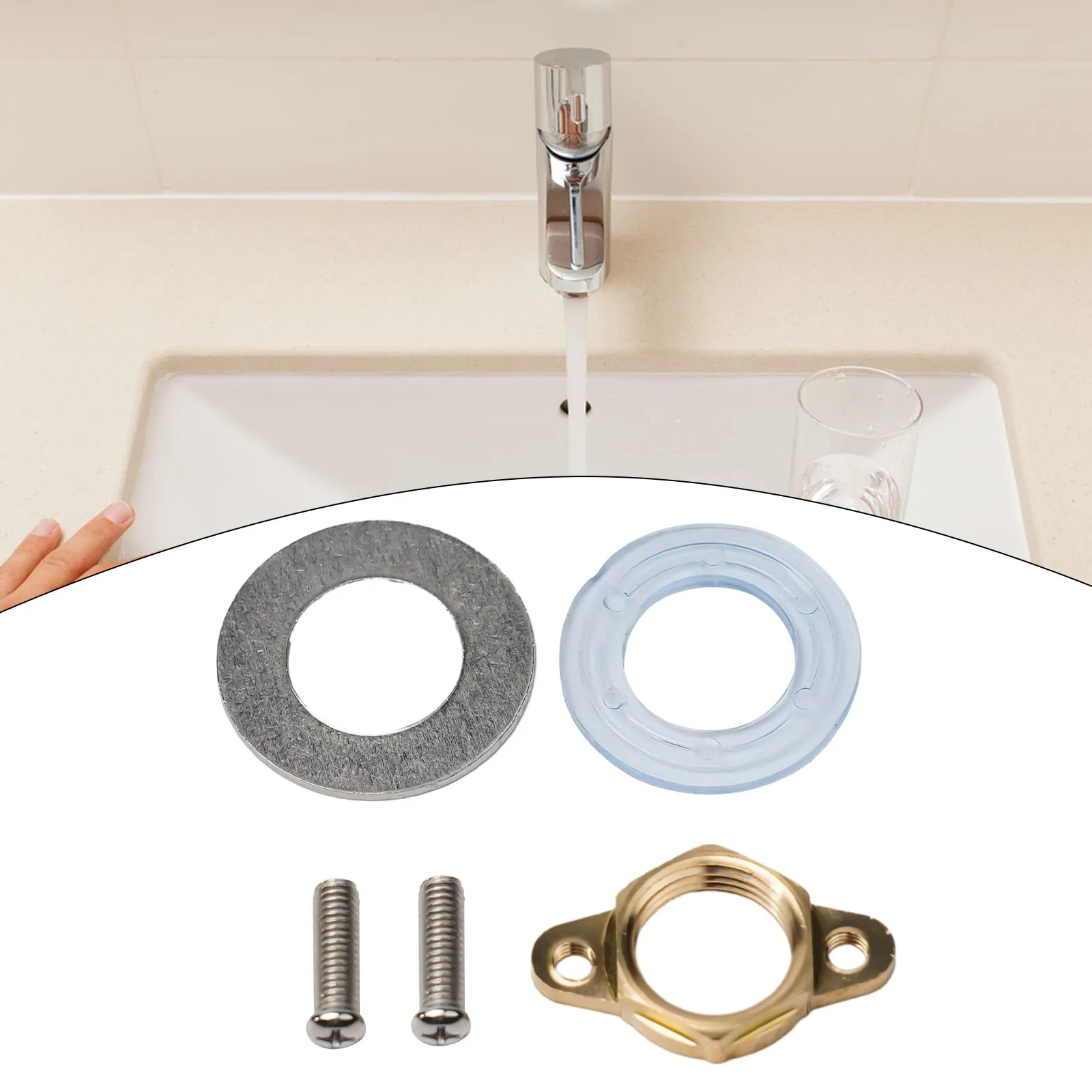 Faucets Nuts Fasteners 1 Set 2cm/0.79inch Anti-loosening Brand New Corrosion Resistant Faucet Fixing High Quality
Faucets Nuts Fasteners 1 Set 2cm/0.79inch Anti-loosening Brand New Corrosion Resistant Faucet Fixing High Quality