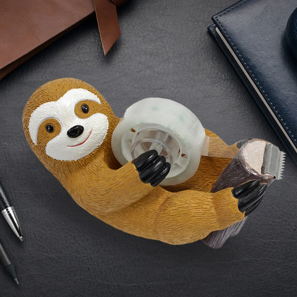 Tape Holder Cartoon Sloth Tape Dispenser Tabletop Tape Holder Small Tape Cutting Tool for Home Office
Tape Holder Cartoon Sloth Tape Dispenser Tabletop Tape Holder Small Tape Cutting Tool for Home Office