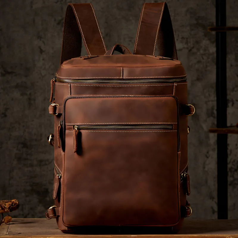 AETOO Handmade cowhide large-capacity leather backpack men's leisure travel retro crazy horse leather trend all-match backpack
AETOO Handmade cowhide large-capacity leather backpack men's leisure travel retro crazy horse leather trend all-match backpack
