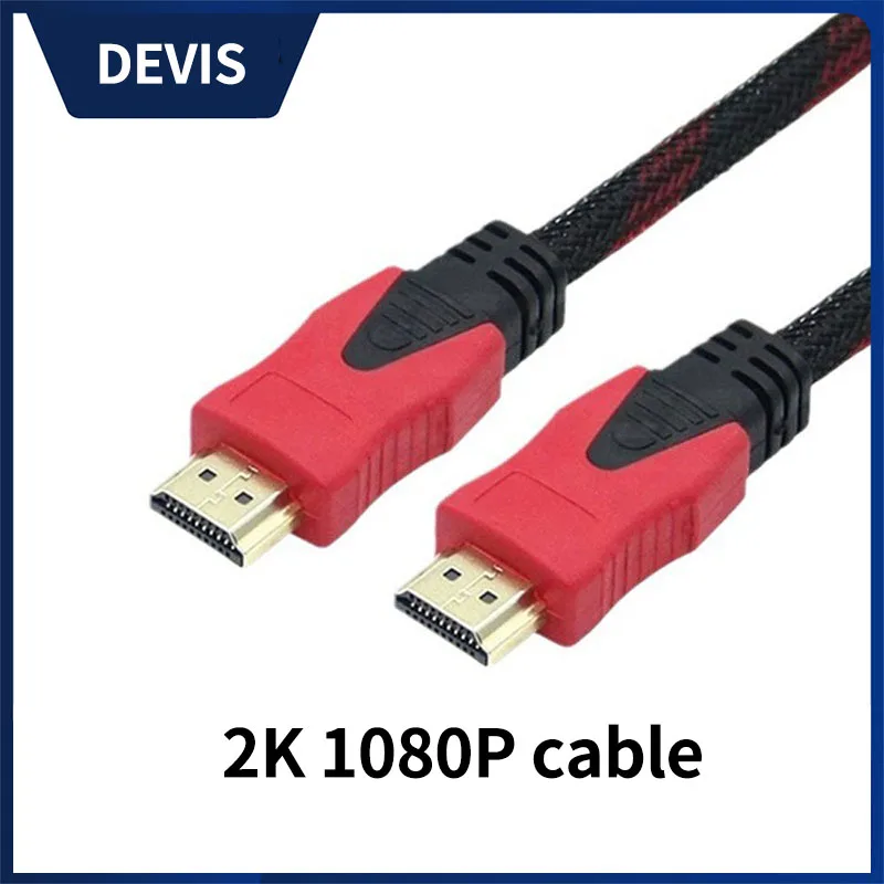 2.0 USB 1.4 Version HDMI High-Definition Cable Computer TV Connection Cable Audio And Video Cable Set-Top Box 2K 1080P
2.0 USB 1.4 Version HDMI High-Definition Cable Computer TV Connection Cable Audio And Video Cable Set-Top Box 2K 1080P