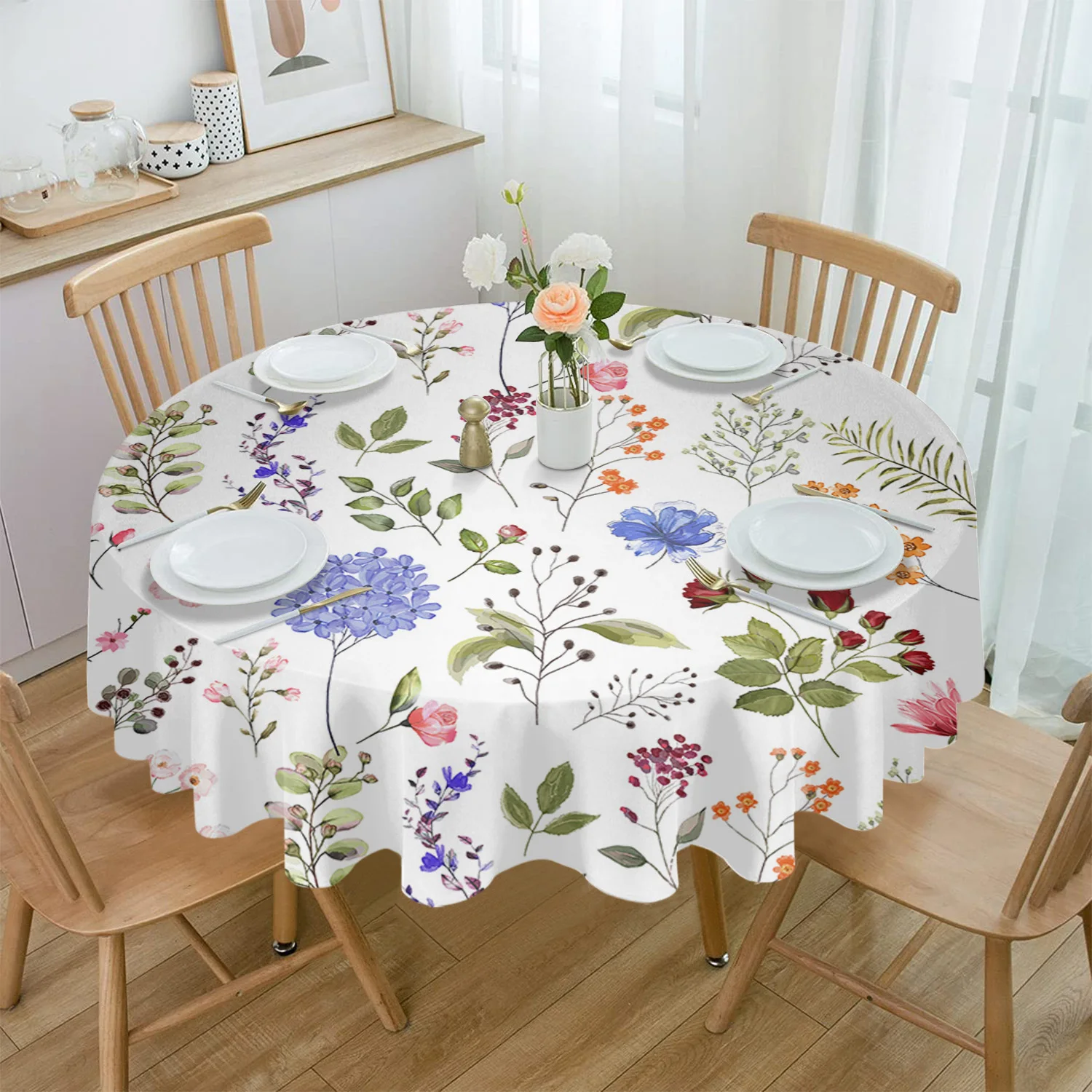 Vintage Herb Floral Texture Round Tablecloth Party Kitchen Dinner Table Cover Holiday Decor Waterproof Tablecloths
Vintage Herb Floral Texture Round Tablecloth Party Kitchen Dinner Table Cover Holiday Decor Waterproof Tablecloths