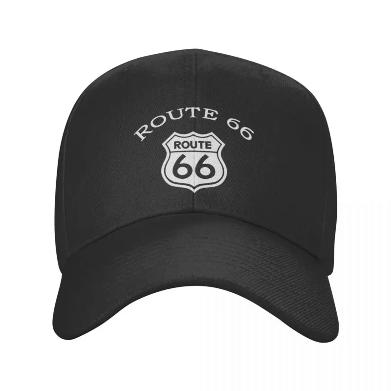 

Route 66 Baseball Cap for Men Women Custom Adjustable Unisex Americas Highway Dad Hat Spring Snapback Caps Trucker Hats