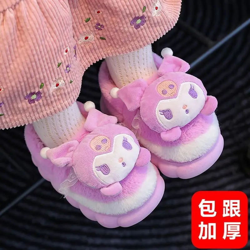Симпатичные плюшевые теплые хлопковые тапочки Sanrioed Cinnamoroll Hellokittys Kuromi мультфильм аниме домашняя Нескользящая зимняя обувь подарок для девочек
Симпатичные плюшевые теплые хлопковые тапочки Sanrioed Cinnamoroll Hellokittys Kuromi мультфильм аниме домашняя Нескользящая зимняя обувь подарок для девочек