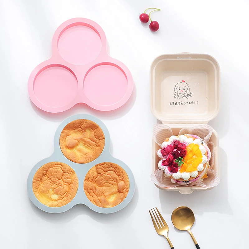 4 Inch 3 Grids Silicone Cake Mold Bakeware With Round Maker Bread Diy Pastry Oven Kitchen Pizza Plate Baking Tools
4 Inch 3 Grids Silicone Cake Mold Bakeware With Round Maker Bread Diy Pastry Oven Kitchen Pizza Plate Baking Tools