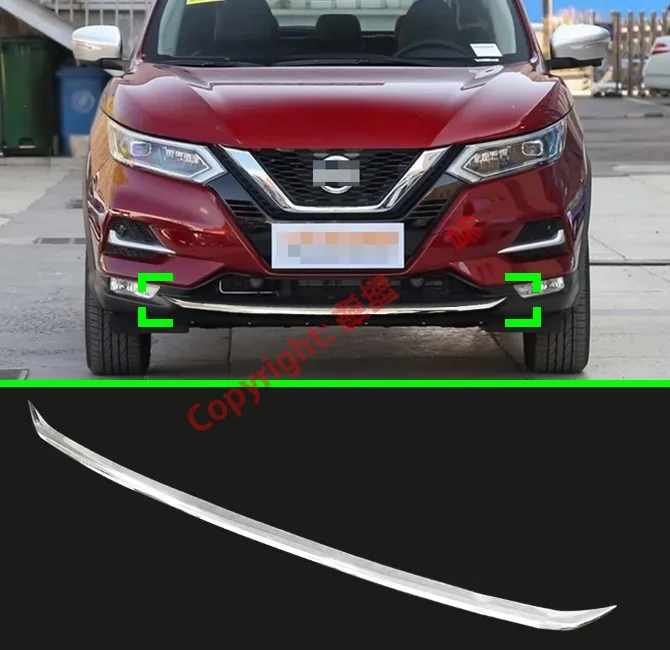 ABS Chrome Front Bumper Cover Trim For Nissan Qashqai 2018 2019 Car Accessories Stickers
ABS Chrome Front Bumper Cover Trim For Nissan Qashqai 2018 2019 Car Accessories Stickers