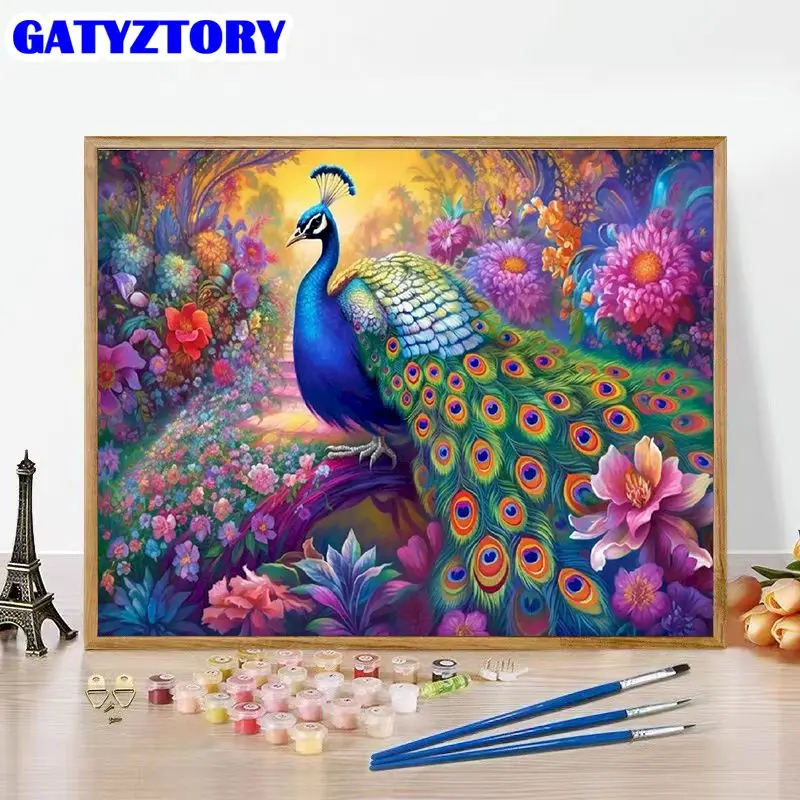 GATYZTORY Diy Painting By Number Flowers Peacock Kits Handpainted Picture By Number Kill Time On Canvas Home Decor Gift
GATYZTORY Diy Painting By Number Flowers Peacock Kits Handpainted Picture By Number Kill Time On Canvas Home Decor Gift