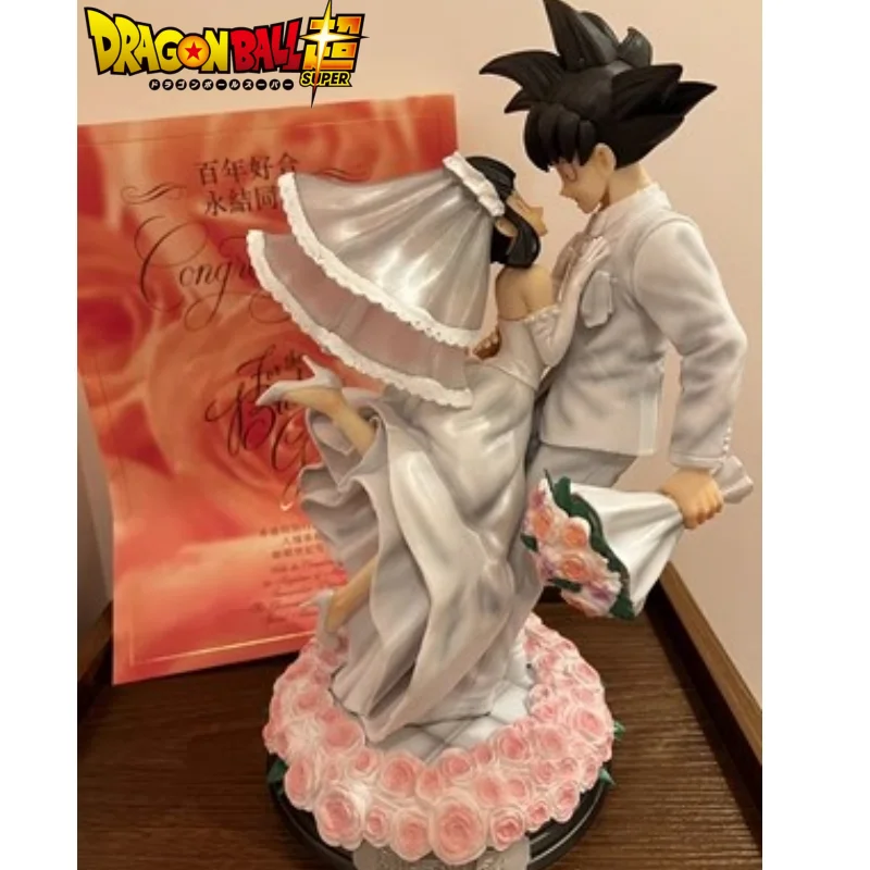 New 31cm Anime Action Figure Dragon Ball Son Goku And Chichi Marry Wedding Decoration Collectible Model Toys Gifts
New 31cm Anime Action Figure Dragon Ball Son Goku And Chichi Marry Wedding Decoration Collectible Model Toys Gifts