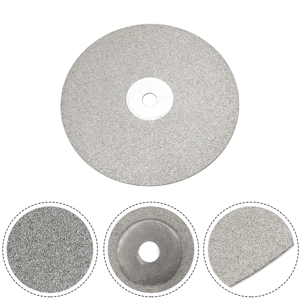 

Diamond Coated Wheel 6inch 150mm Grinder Disc Abrasive Wheel Lapping Disc Flat Lap Wheel PACK For Grinding Gemstone Glass