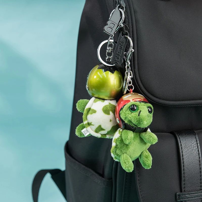 Kawaii Helmet Sea Turtle Keychain Cute Animal Plush Key Chain Individualization Mobile Phone Charm Car Bag Pendant Children Gift
Kawaii Helmet Sea Turtle Keychain Cute Animal Plush Key Chain Individualization Mobile Phone Charm Car Bag Pendant Children Gift
