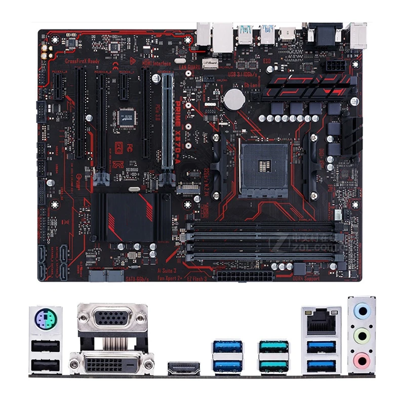 Материнская плата AMD X370 X370A PRIME X370-A, б/у оригинальная розетка AM4 DDR4 64 Гб USB2.0 USB3.0 M.2 NVME SATA3, десктопная материнская плата
Материнская плата AMD X370 X370A PRIME X370-A, б/у оригинальная розетка AM4 DDR4 64 Гб USB2.0 USB3.0 M.2 NVME SATA3, десктопная материнская плата