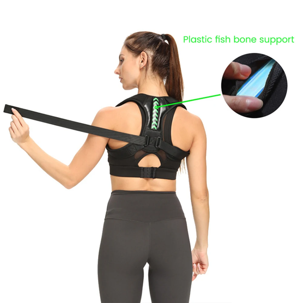 Adjustable Back Shoulder Posture Corrector Belt Clavicle Spine Support Reshape Your Body Home Office Sport Upper Back Neck Brace
Adjustable Back Shoulder Posture Corrector Belt Clavicle Spine Support Reshape Your Body Home Office Sport Upper Back Neck Brace