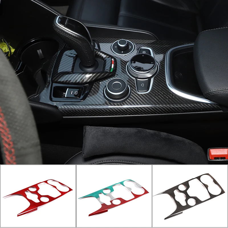 Real Carbon Fiber Car Center Console Gear Shift Water Cup Holder Panel Trim Cover Sticker For Alfa Romeo Giulia 2020-2021
Real Carbon Fiber Car Center Console Gear Shift Water Cup Holder Panel Trim Cover Sticker For Alfa Romeo Giulia 2020-2021