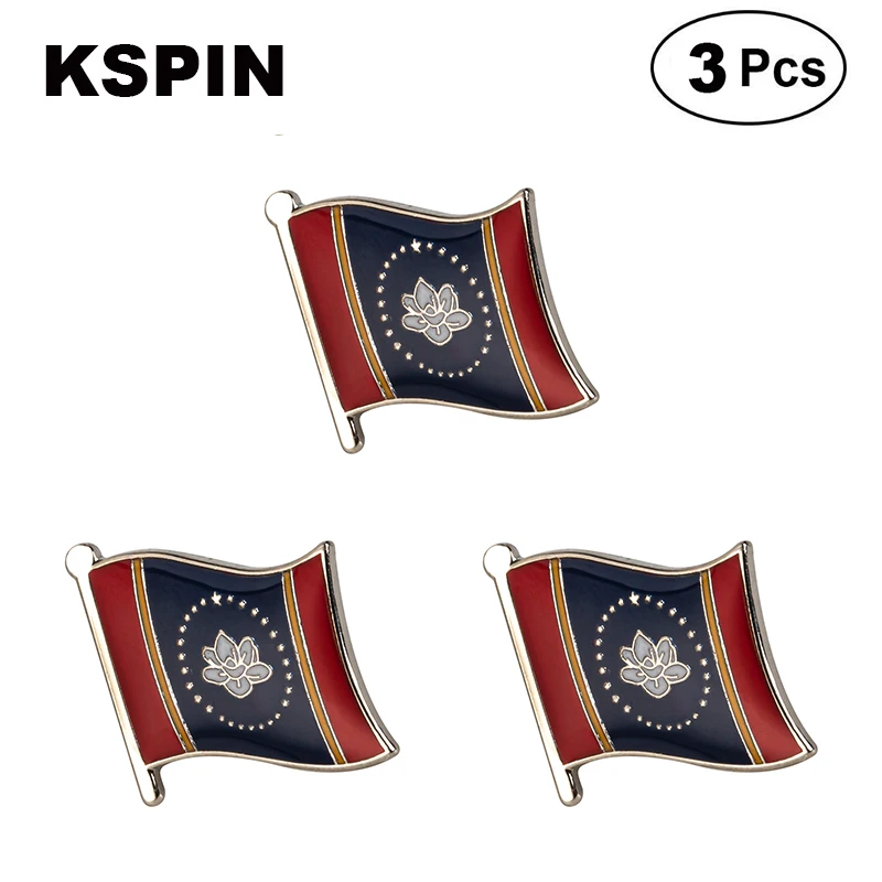 Mississippi Flag Lapel Pins Badges Brooches 3pcs a lot
Mississippi Flag Lapel Pins Badges Brooches 3pcs a lot