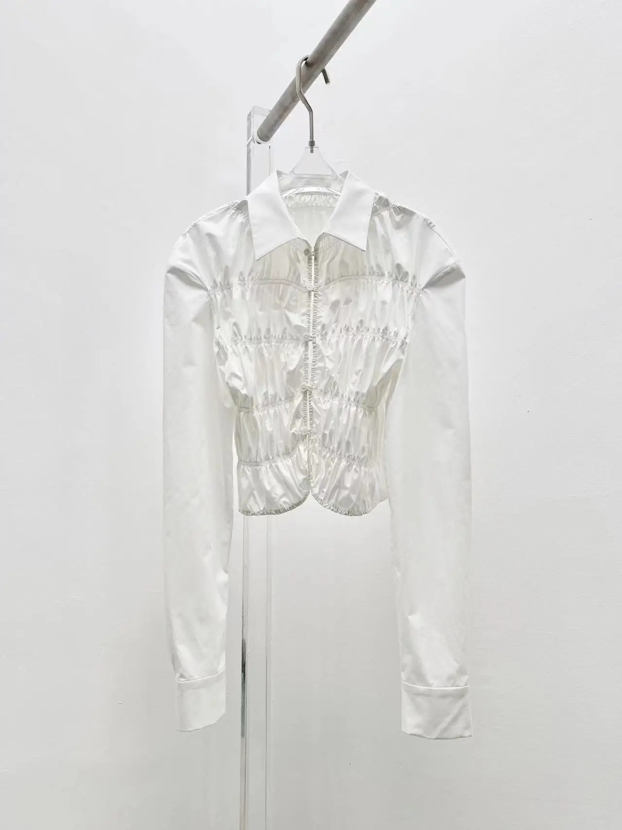 Fashion Luxury Blouse 2023 Summer Spring New Design Women Runway White / Black High Quality Long Sleeves Draped Blouse
Fashion Luxury Blouse 2023 Summer Spring New Design Women Runway White / Black High Quality Long Sleeves Draped Blouse