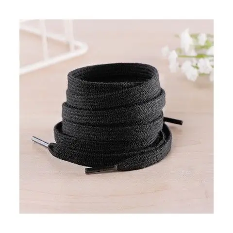 Shoes cotton flat shoelaces canvas sports basketball tennis 120cm shoelaces black and white
Shoes cotton flat shoelaces canvas sports basketball tennis 120cm shoelaces black and white