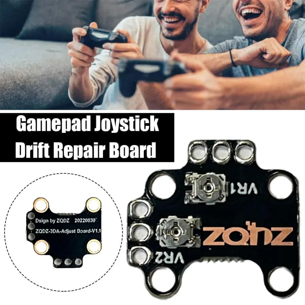 

6 Pcs Rocker Repair Joystick Drift Repair Board ABS Replaceable Drift Fix Mod Strong Compatibility Durable for PS4/PS5/XBOX