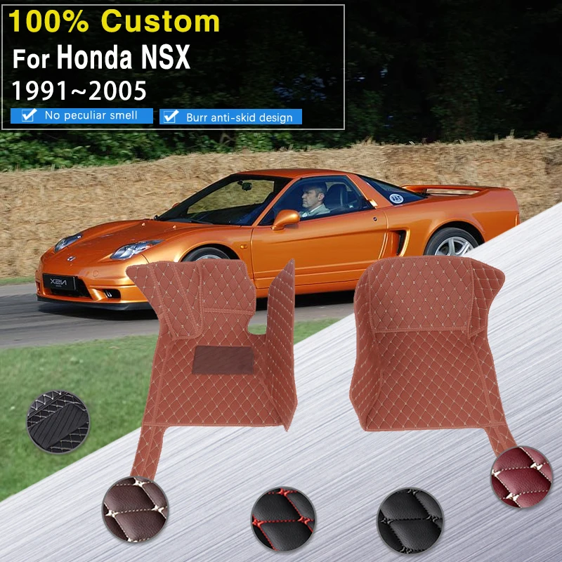 Floor Mats For Honda NSX Acura NSX NA1 NA2 1991~2005 2seat Anti-dirt Pads Leather Car Floor Mat Rug Tapete Carro Car Accessories
Floor Mats For Honda NSX Acura NSX NA1 NA2 1991~2005 2seat Anti-dirt Pads Leather Car Floor Mat Rug Tapete Carro Car Accessories