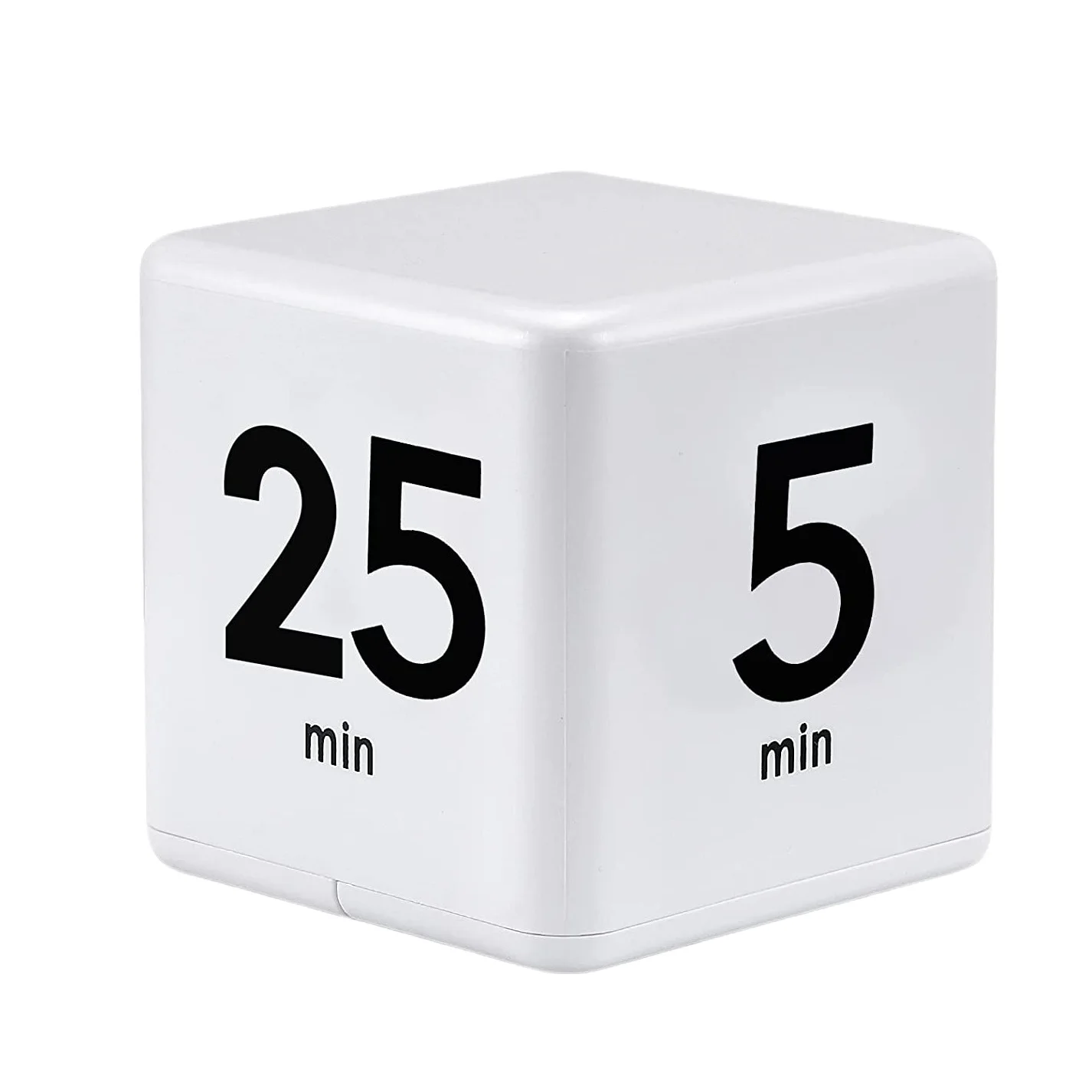 

Cube Timer Kitchen Timer Time Management Timer Gravity Sensor Flip for Time Management and Countdown 25-5-45-15 Minutes