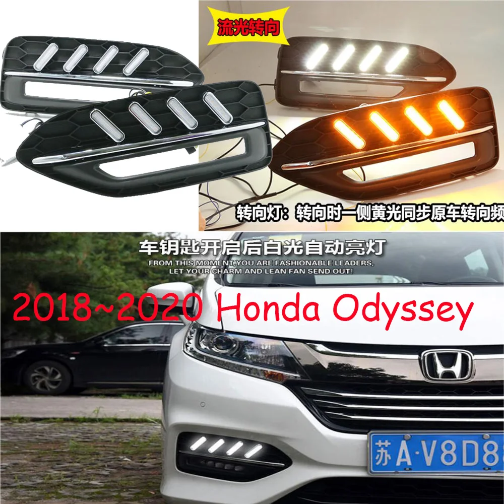 1set Bumper Headlight For Honda Odyssey Daytime Light 2018~2020y Car Accessories LED DRL Headlamp For Odyssey Fog Light
1set Bumper Headlight For Honda Odyssey Daytime Light 2018~2020y Car Accessories LED DRL Headlamp For Odyssey Fog Light