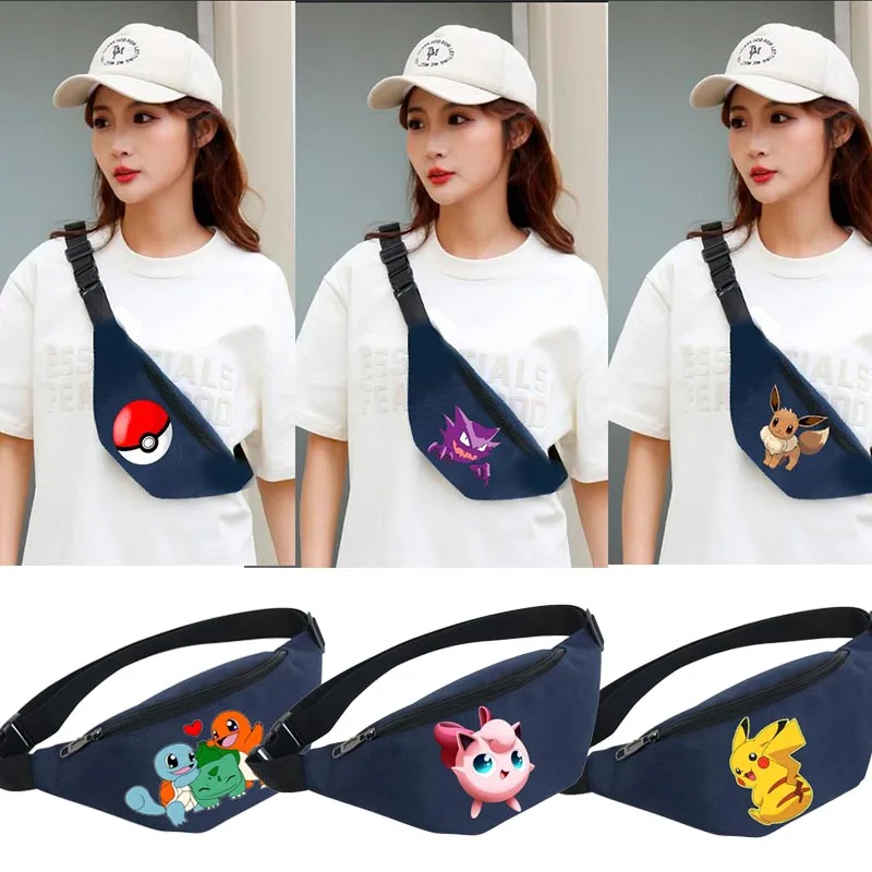2023 Pokemon Shoulder Bags Anime Pikachu Bulbasaur Psyduck Waterproof Sports Waist Bags for Women Men Multifunctional Chest Bag
2023 Pokemon Shoulder Bags Anime Pikachu Bulbasaur Psyduck Waterproof Sports Waist Bags for Women Men Multifunctional Chest Bag