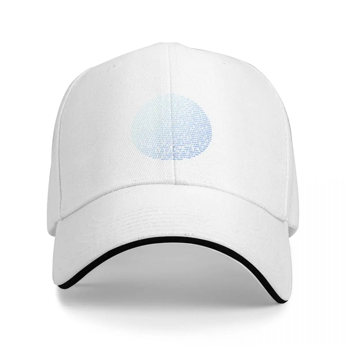 

Pale Blue Dot - Carl Sagan | Original Design Cap Baseball Cap hat luxury brand Christmas hats Mountaineering hat man Women's