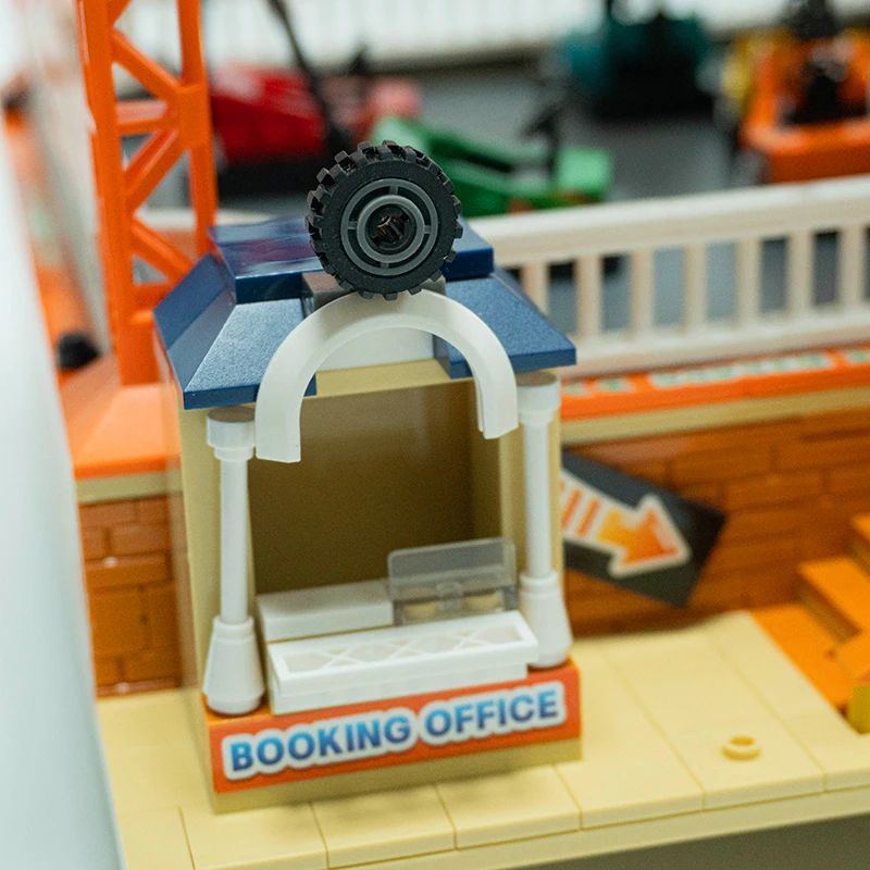 Creative Amusement Park: Bumper Car Building Blocks Set, Urban Street View Assembly, Building Blocks, Children's Toys 1099pcs Creative Amusement Park: Bumper Car Building Blocks Set, Urban Street View Assembly, Building Blocks, Children's Toys 1099pcs