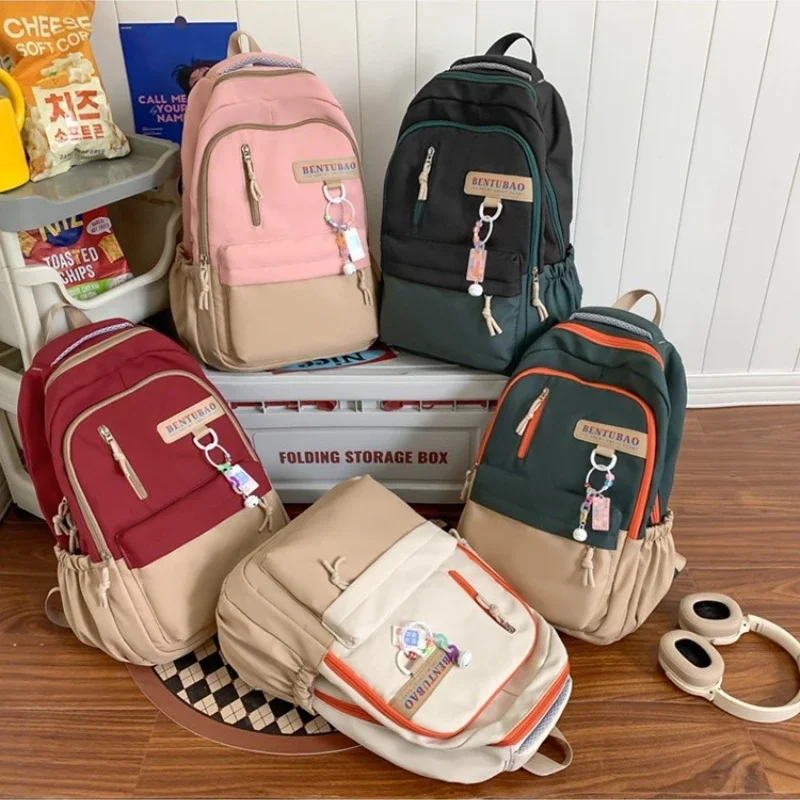 

Модный 15-дюймовый рюкзак, школьный ранец для старших классов, вместительный Повседневный дорожный рюкзак для ноутбука, женская сумка