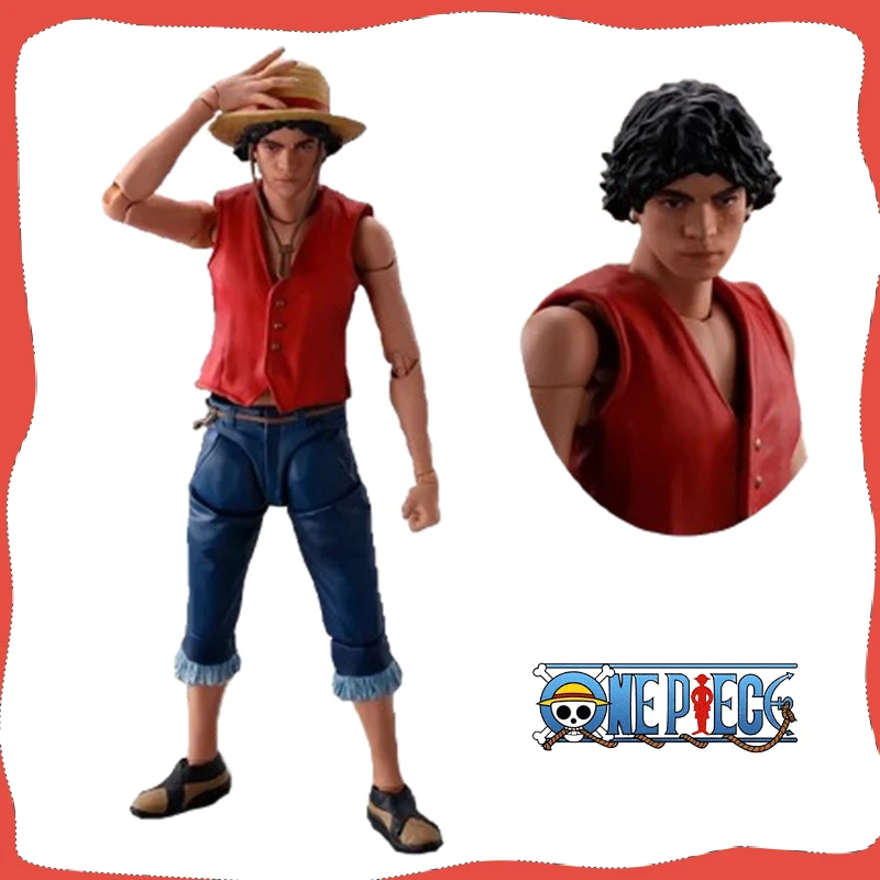 Фигурка Аниме One Piece, оригинальная обезьянка D.LUFFY A Netflix, серия: ONE Piece SHF S.H. Фигурка, ПВХ экшн-фигурки, модель, игрушки, подарки
Фигурка Аниме One Piece, оригинальная обезьянка D.LUFFY A Netflix, серия: ONE Piece SHF S.H. Фигурка, ПВХ экшн-фигурки, модель, игрушки, подарки