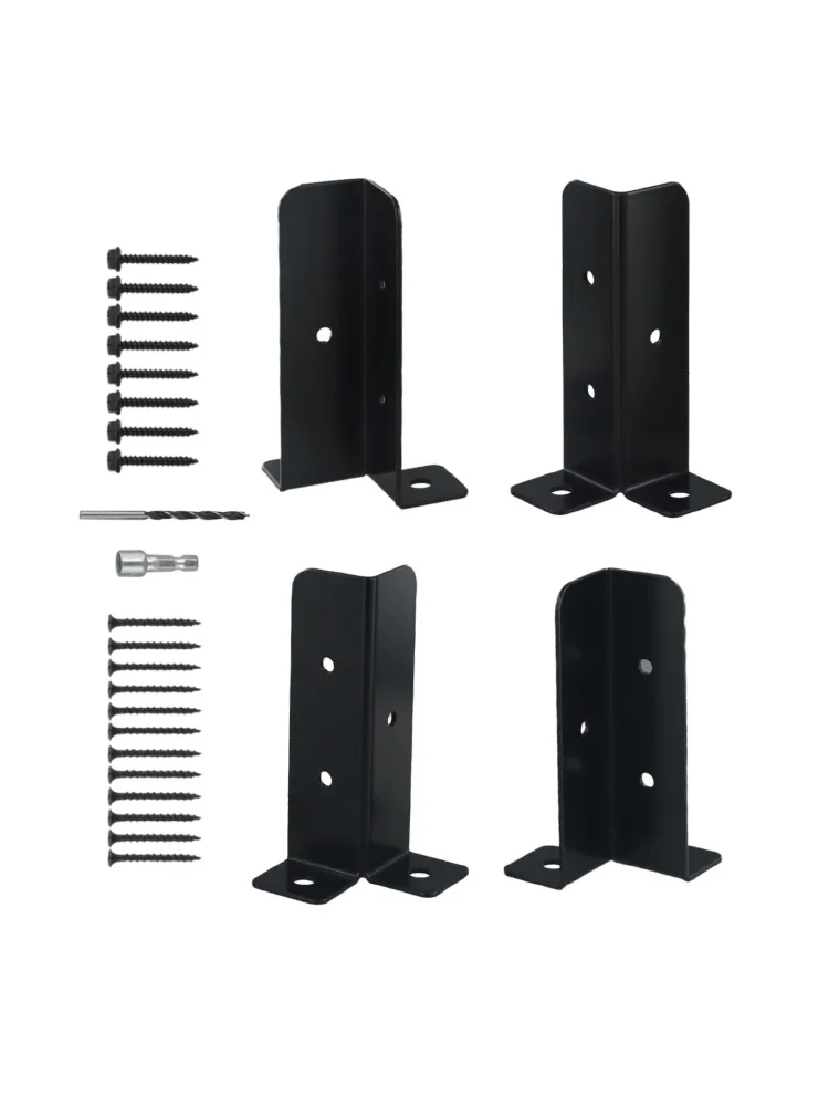 4 Pcs New Adjustable Wood Fence Post Base Support Portable Bracket Reinforced Post Base Bracket For Wood Post Fence Gazebo
4 Pcs New Adjustable Wood Fence Post Base Support Portable Bracket Reinforced Post Base Bracket For Wood Post Fence Gazebo