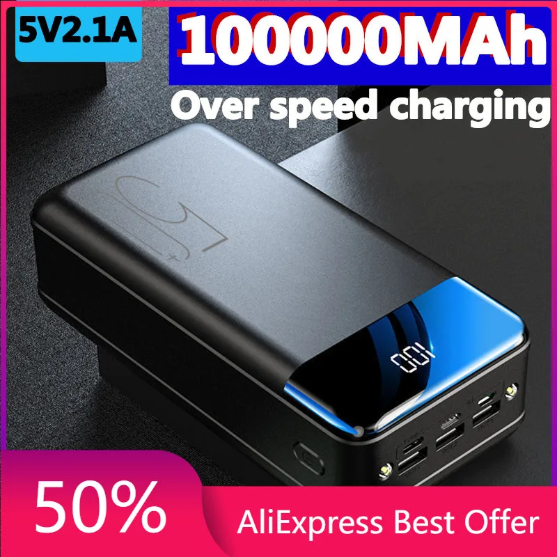 new genuine fast charging 100000mah /98000mah power bank large capacity mobile power universal 5.2V1A fast charging
new genuine fast charging 100000mah /98000mah power bank large capacity mobile power universal 5.2V1A fast charging