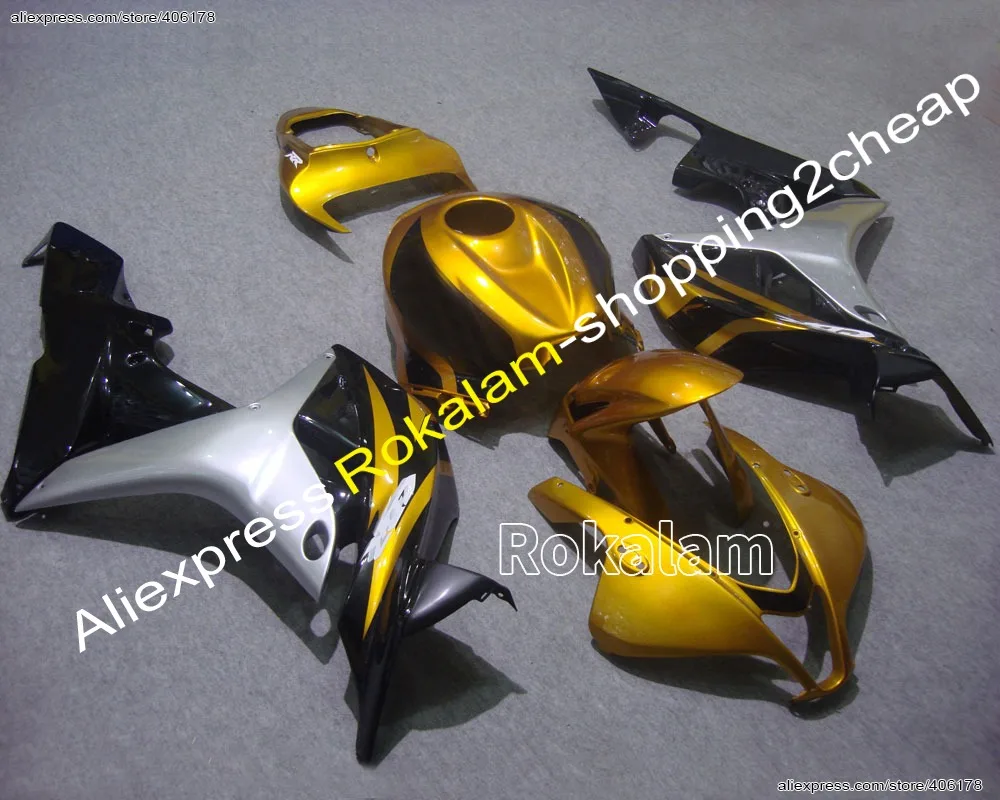Обтекатели для мотоцикла под давлением для Honda 2007 CBR600RR 2008 CBR-600RR черные золотые детали для мотоцикла (литьё под давлением)
Обтекатели для мотоцикла под давлением для Honda 2007 CBR600RR 2008 CBR-600RR черные золотые детали для мотоцикла (литьё под давлением)