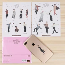 2PCS/SET KPOP Bangtan Boys Official Same Style Live Sticker K-POP JK Fashion Gifts Fan Favorites New Korea Group Thank You Card
2PCS/SET KPOP Bangtan Boys Official Same Style Live Sticker K-POP JK Fashion Gifts Fan Favorites New Korea Group Thank You Card