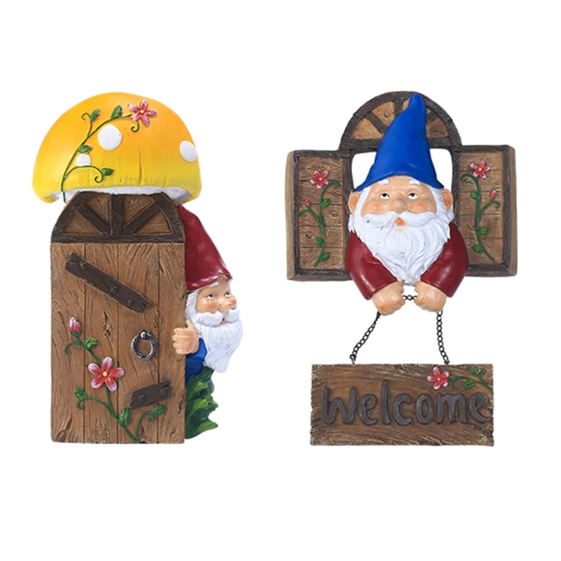 for Creative Gnome Elf Open Window Door Tree Figurines Garden Peeker Statues Sculpture Outdoor Patio Yard Lawn DXAF
for Creative Gnome Elf Open Window Door Tree Figurines Garden Peeker Statues Sculpture Outdoor Patio Yard Lawn DXAF