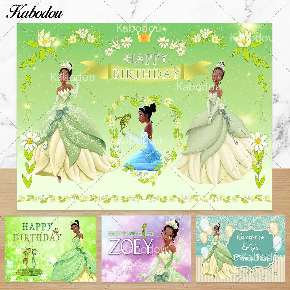 The Princess And The Frog Photo Backdrop Disney Princess Tiana Girls Birthday Party Photography Background Decor Props
The Princess And The Frog Photo Backdrop Disney Princess Tiana Girls Birthday Party Photography Background Decor Props