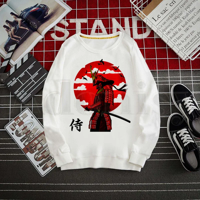 Японские модные толстовки Samurai Warrio в стиле Харадзюку, свитшот, трендовая мужская одежда с принтом, мужские толстовки в стиле хип-хоп с круглым вырезом
Японские модные толстовки Samurai Warrio в стиле Харадзюку, свитшот, трендовая мужская одежда с принтом, мужские толстовки в стиле хип-хоп с круглым вырезом