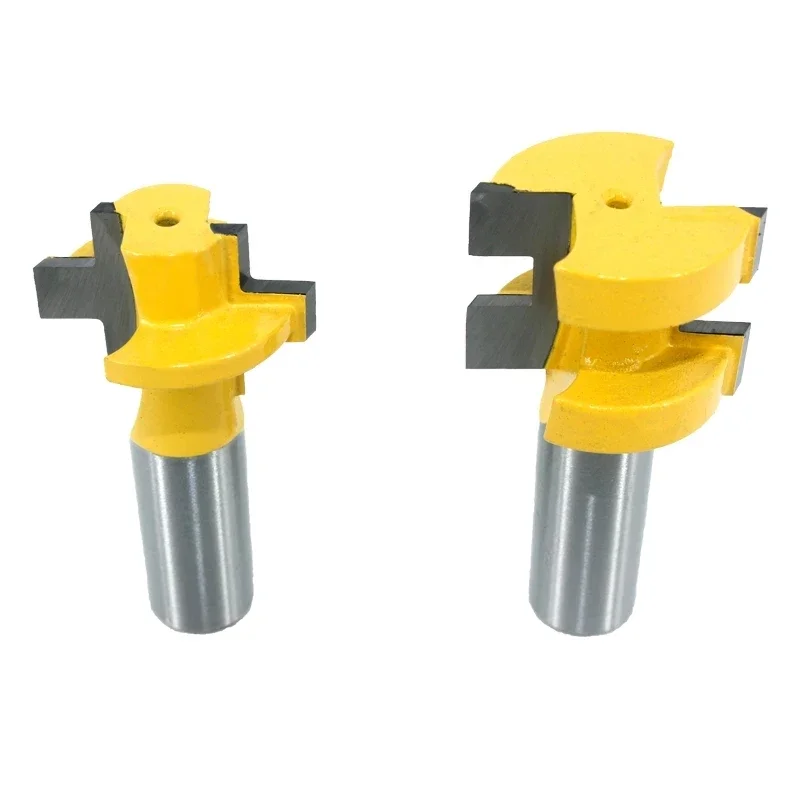 2pcs 12MM 1/2inch Shank T-Slot Square Tooth Tenon Milling Cutter Carving Router Bits for Wood Tool Woodworking MC03240
2pcs 12MM 1/2inch Shank T-Slot Square Tooth Tenon Milling Cutter Carving Router Bits for Wood Tool Woodworking MC03240