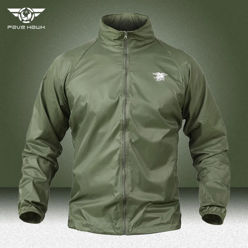 Lightweight Tactical Jackets Men Military Camouflage Waterproof Thin Skin Coats Male Army Camo Combat Hooded Windbreaker Jacket 
Lightweight Tactical Jackets Men Military Camouflage Waterproof Thin Skin Coats Male Army Camo Combat Hooded Windbreaker Jacket