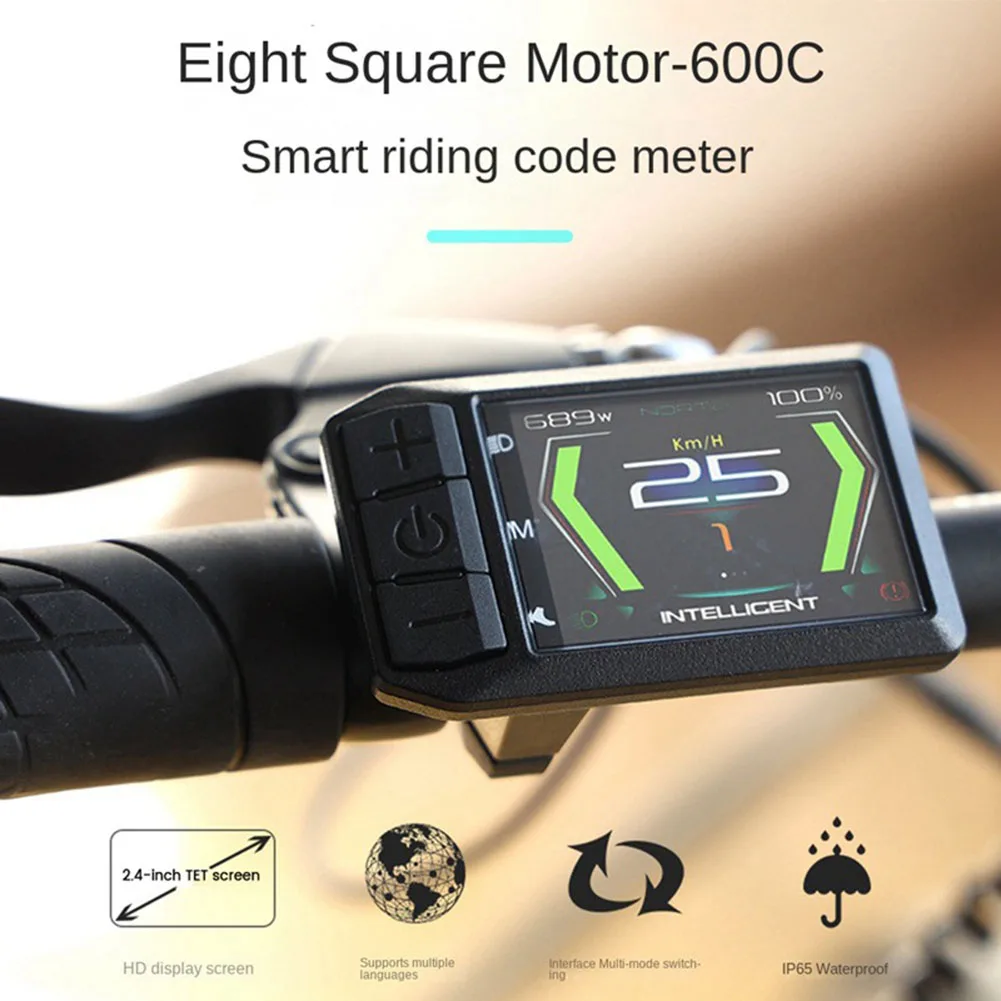 Ebike 600C Display For Bafang M510 M600 M500 Motor CAN Protocol Speed Control Panel Electric Bicycle Accessories
Ebike 600C Display For Bafang M510 M600 M500 Motor CAN Protocol Speed Control Panel Electric Bicycle Accessories