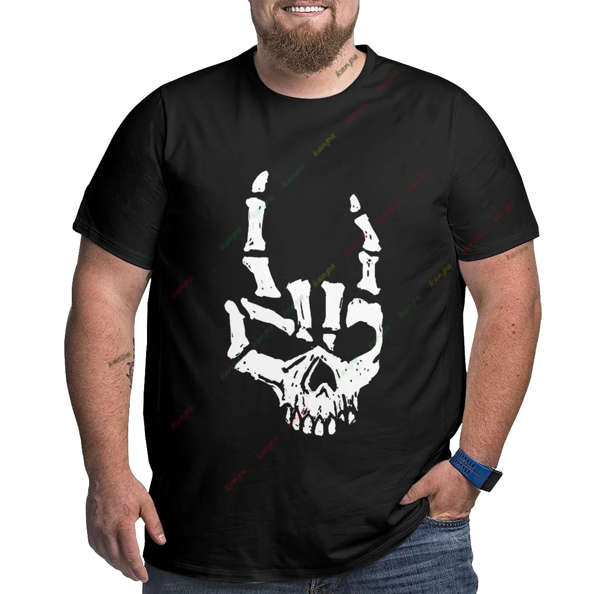 Summer Men's T-shirt Demon Skull Print Leisure and Comfortable Sports Street Size Sweatshirt sleeved Top 6XL
Summer Men's T-shirt Demon Skull Print Leisure and Comfortable Sports Street Size Sweatshirt sleeved Top 6XL