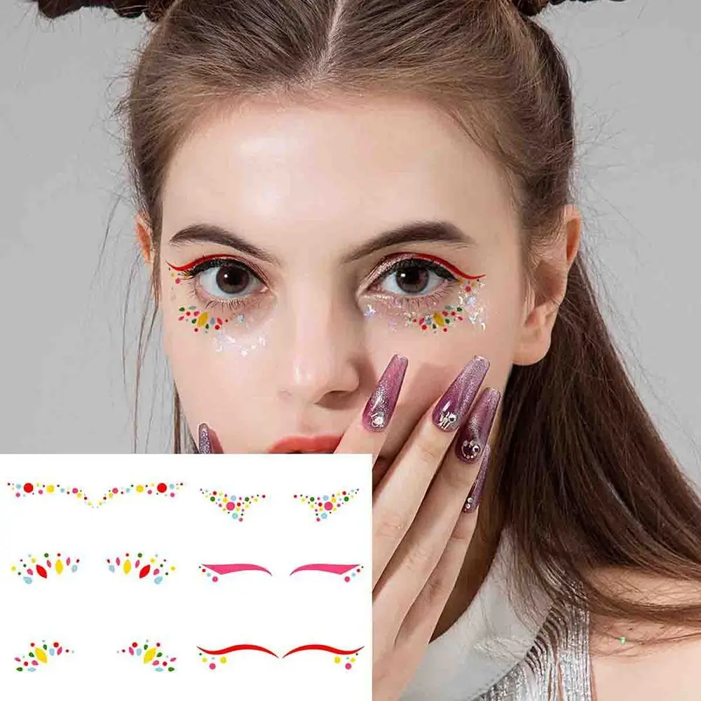 New Double Eyelid Sticker Eye Makeup Temporary Professional Eye Shadow Stickers Waterproof Colorful Eyeliner Sticker Cosplay
New Double Eyelid Sticker Eye Makeup Temporary Professional Eye Shadow Stickers Waterproof Colorful Eyeliner Sticker Cosplay
