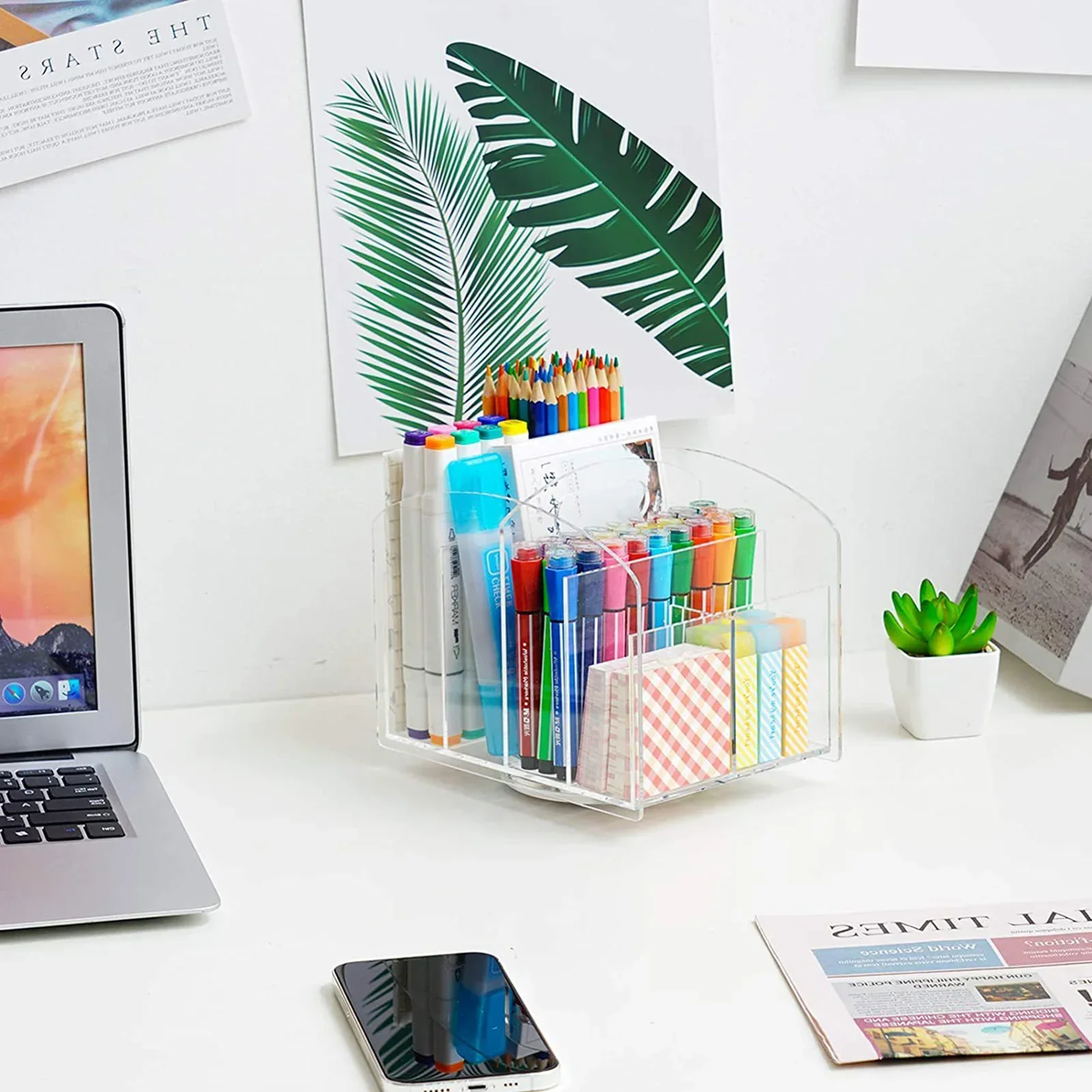 Holder Brush Organizer Acrylic Remote Anti-slip Stationery Rotatable Pen 360-degree Rotating Organiz Transparent Marker
Holder Brush Organizer Acrylic Remote Anti-slip Stationery Rotatable Pen 360-degree Rotating Organiz Transparent Marker