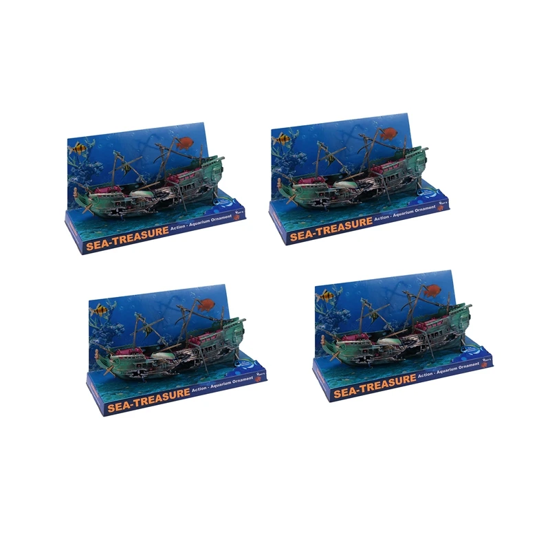 4X Large Aquarium Decoration Boat Plactic Aquarium Ship Air Split Shipwreck Fish Tank Decor C
4X Large Aquarium Decoration Boat Plactic Aquarium Ship Air Split Shipwreck Fish Tank Decor C