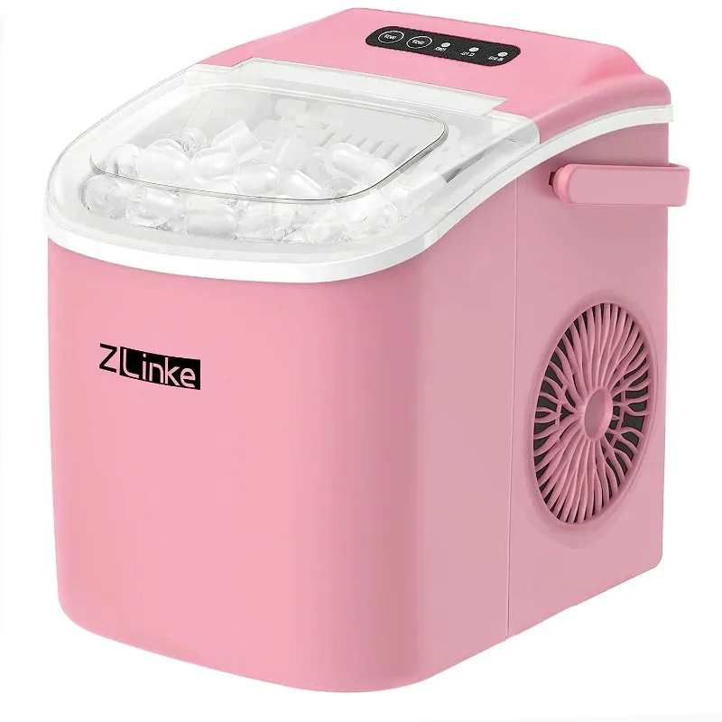Countertop Ice Maker Machine, 6 Mins 9 Bullet Ice, 26.5lbs/24Hrs, Portable Ice Maker Machine with Self-Cleaning, Ice Scoop
Countertop Ice Maker Machine, 6 Mins 9 Bullet Ice, 26.5lbs/24Hrs, Portable Ice Maker Machine with Self-Cleaning, Ice Scoop