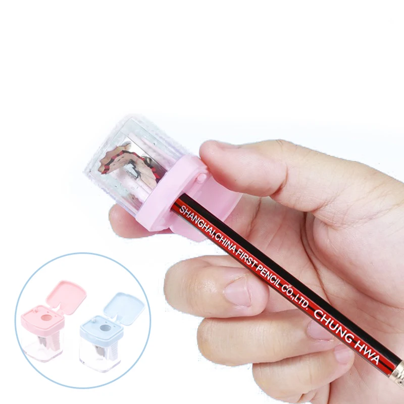 

Precision Lipstick Cosmetic Pencil Sharpener For Eyebrow Lip Liner Eyeliner Pencil Girls Gift School Supplies