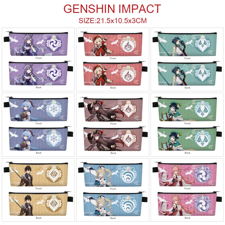 E-Mell Genshin Impact KeQing Zhongli Ganyu Keqing Morax Xiao Hu Tao Yelan Qiqi, джинсовая сумка для карандашей, повседневные клатчи
E-Mell Genshin Impact KeQing Zhongli Ganyu Keqing Morax Xiao Hu Tao Yelan Qiqi, джинсовая сумка для карандашей, повседневные клатчи