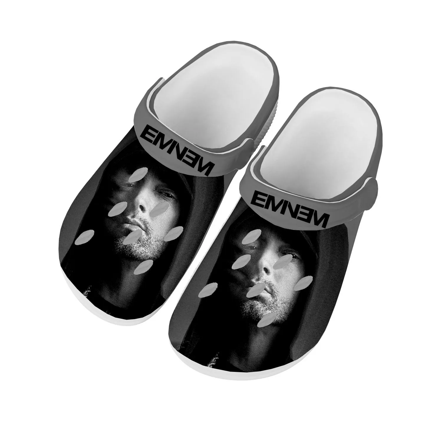 Eminem Hip Hop Rapper Music Popular Home Clogs Custom Water Shoes Mens Womens Teenager Shoes Clog Breathable Beach Hole Slippers
Eminem Hip Hop Rapper Music Popular Home Clogs Custom Water Shoes Mens Womens Teenager Shoes Clog Breathable Beach Hole Slippers
