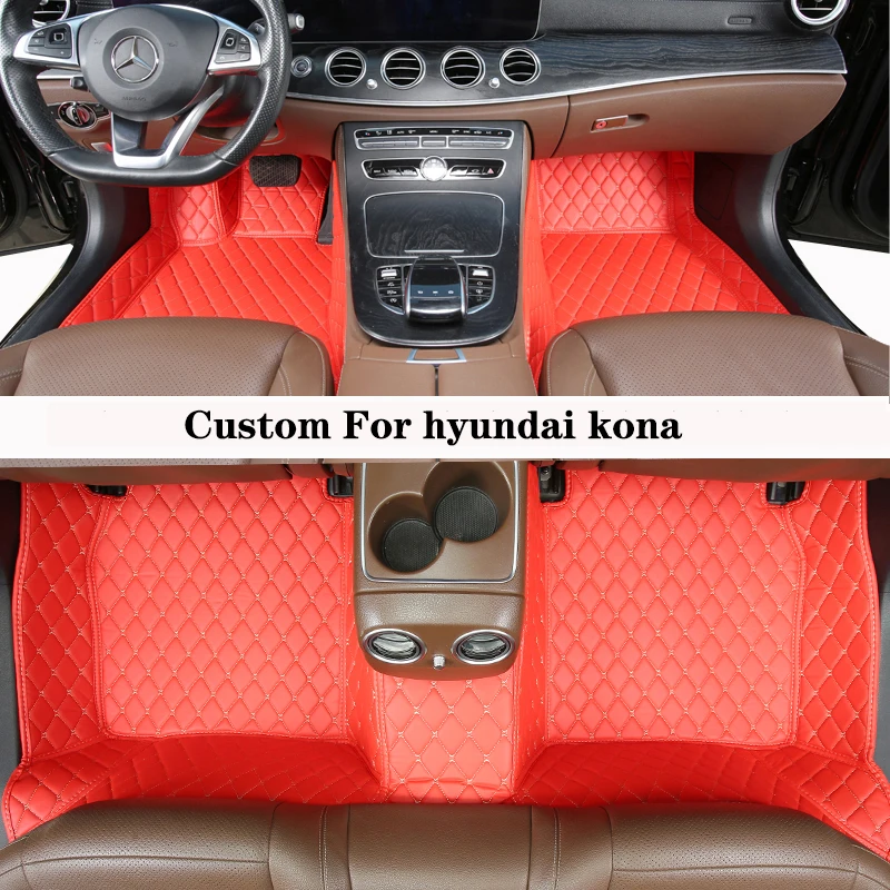 Автомобильный напольный коврик на заказ для Hyundai Kona Электрический левый/правый Алмазный полный комплект кожаные коврики Роскошные накладки для ног автомобильный аксессуар
Автомобильный напольный коврик на заказ для Hyundai Kona Электрический левый/правый Алмазный полный комплект кожаные коврики Роскошные накладки для ног автомобильный аксессуар