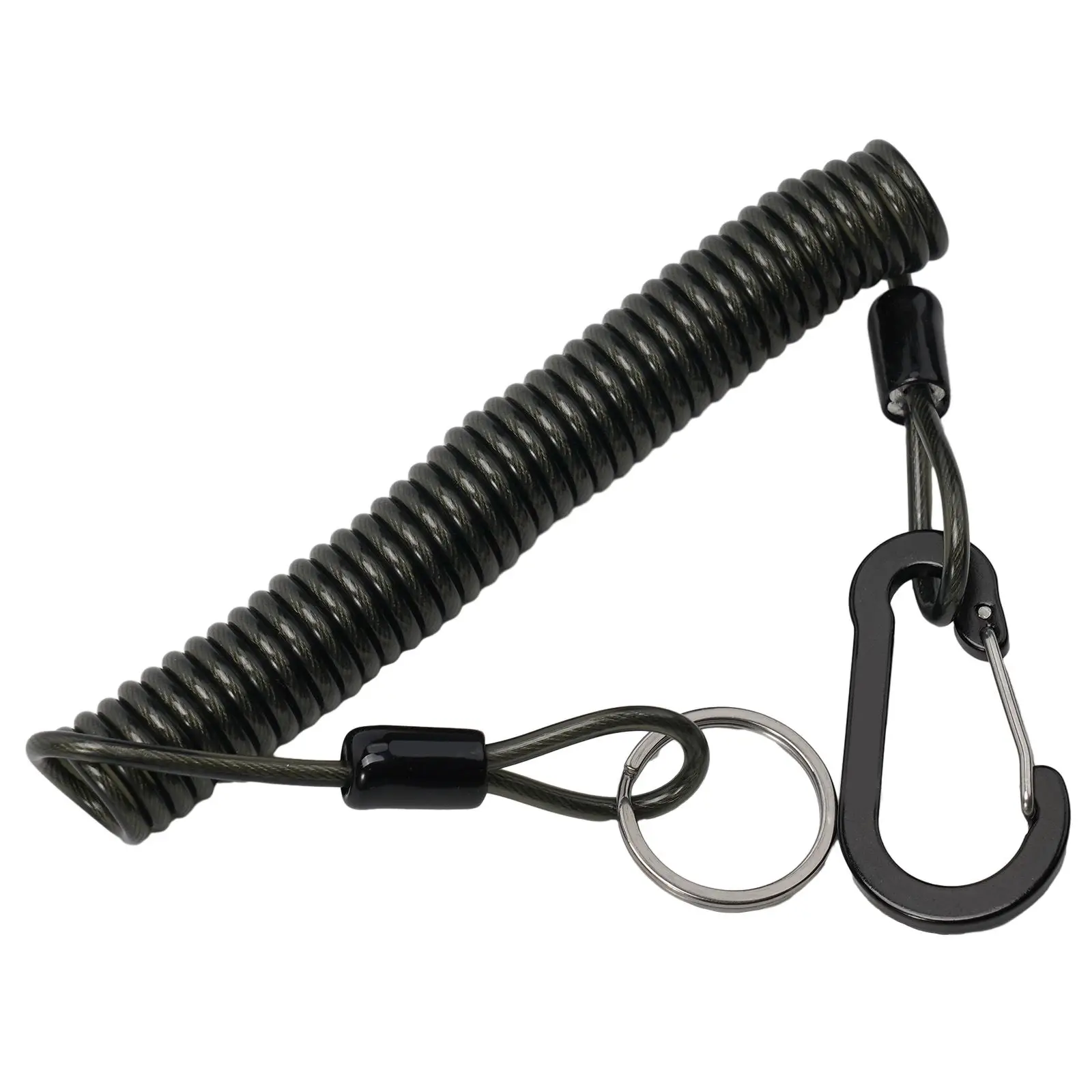 Practical Wire Spring Rope Missed Rope 1.2M /2M Accessories Stainless Steel + Plastic For Lure Pliers Fishing Rod
Practical Wire Spring Rope Missed Rope 1.2M /2M Accessories Stainless Steel + Plastic For Lure Pliers Fishing Rod