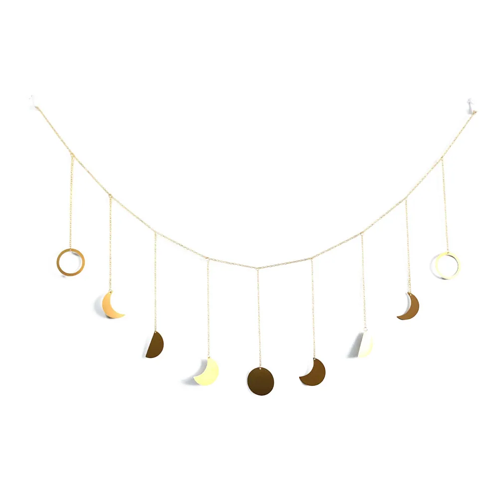 Metal Moon Phase Wall Hanging - Boho Celestial Decor 8 Sc2713a22c5f24e8b883ce849b34eb994N